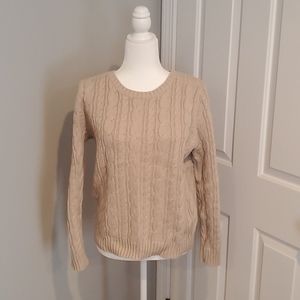 Land's End Cable Knit Sweater